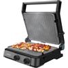 Cecotec Griglia Elettrica con Grill Rock'nGrill 2200 Dual 2200W Apertura 180º
