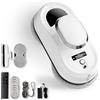JUPPLIES Robot Lavavetri Elettrico 90W con Aspirazione 5600Pa Lava Vetri