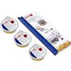 eva Pasta Combustibile set 3 Fornello Fonduta Bourguignonne pietra ollare 80 ml