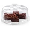 Snips Porta Torta con Coperchio Délice 4 Chiusure Piatto Porta Torte Crostata