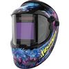 YESWELDER Maschera Saldatura Autoscurante 10x8,2cm con Vista Laterale Casco per