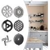 Not specified 6PZ Tritacarne Mixer Piastra-Dischi Acciaio Kit Tritacarne Accessori