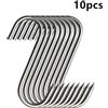 Acciaio Inox A FORMA DI S Ganci W/ Sharp Punta Utensile Carne da Parete Caldo