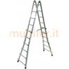 FACAL SCALA ALLUMINIO PROFESSIONALE FACAL EUROBRIKO ALTEZZE A SCELTA ( EURO-BRIKO)