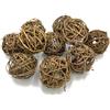 5-10cm Vimini rattan Palline Per Ciotola Vaso Filler Caffè Tavolo Matrimonio