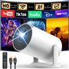 Yoton Y4PRO Proiettore Portatile Home Cinema Android 14 WiFi 6 1080P