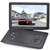 YOOHOO Lettore DVD portatile da 18 "on schermo girevole HD da 15,6 " batteria