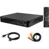 LONPOO LP 099 Multi Region Code Zone Free PAL/NTSC HD DVD Player CD Player con HDMI AV