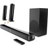 Oakcastle SB80 Xtra 200W Home Theater Soundbar per TV con Bluetooth 5.3 2.1