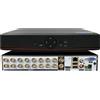 RVT SECURITY DVR 16 canali ibrido 6in1 analogico digitale 5 MP AHD video Out app Gratuita