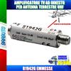EMME ESSE AMPLIFICATORE TV AD INNESTO PER ANTENNA TERRESTRE UHF 81942G EMMESSE