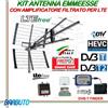 AFTERMARKET KIT ANTENNA TV DIGITALE + ALIMENTATORE, AMPLIFICATORE E PUNTATORE DI SEGNALE