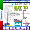 FRACARRO KIT 10 5G T2 CON ELIKA700 + MAP2R345U T2 + MINIPOWER 12P COD 217975
