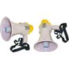 xm MEGAFONO PORTATILE PROFESSIONALE PORTATA 200MT REGISTRATORE VOCALE MUSICALE