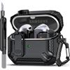 MHYALUDO per Galaxy Buds 3 Pro Case Samsung Galaxy Buds 3 Case con chiusura di