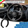 Esselle Parts COPRIVOLANTE NERO A SCATTO PER MERCEDES SLK R172 EFFETTO PELLE ANTISCIVOLO