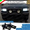 KIT FULL LED PER OPEL FRONTERA LAMPADE LED H4 6000K BIANCO GHIACCIO NO ERRORE