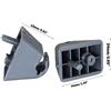 1pz Clip supporto Aletta Parasole Golf M 1 pz. Clip gancio supporto aletta parasole Opel Vauxhall Astra Corsa Vivaro