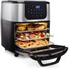 Princess Friggitrice ad Aria Forno Deluxe, 1800 W, 11 Litri, Schermo