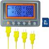 Gain Express Termometro Digitale A 4 Canali Registratore Di Temperatura Data Logger,