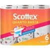 Scottex Quanto Basta Carta Cucina Opzione Mezzo Strappo 6 Maxi Rotoli