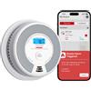 X-SENSE X Sense Rilevatore di Fumo e Monossido di Carbonio Wi Fi SC07 WX 1 Pezzo Allarme
