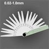 Spessimetro a Lamelle Metrico Calibro Spessore Acciaio Lamine Graduate