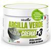 Idealine Argilla Verde Ventilata Antinfiammatoria 500ml Crema Massaggio Arnica e