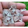 Favolosa acquamarina bianca latte grezza 22 pezzi 13-14 mm per gioielli pietr...