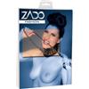 Zado Collare in pelle ZADO con guinzaglio in metallo 110 cm