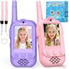 iKidiki Walkie Talkie Bambini Ricaricabili Regalo Bambina 3 4 5 6 7 8 Anni