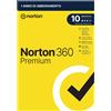 Norton 360 Premium 2025 Antivirus 10 dispositivi 1 anno prodotto fisico