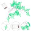 4M 20 LED Cactus String Light Warm White Solar Fairy Light per la decorazione