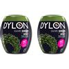 Dylon capsula con tintura per lavatrice da 350 g colorazione verde oliva