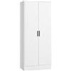 HOMCOM Armadio Slim 37 cm con Barra Appendiabiti e Ripiani