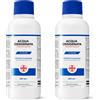 AIESI® Acqua Ossigenata F U disinfettante (2x250 ml) con tappo di sicurezza per