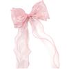 Fermaglio per capelli in rete con fiocco per donna - elegante fermaglio a nastro