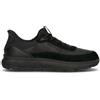 Geox Sneakers Uomo Nero Pelle Naturale, Tessuto U56MPA-08522-C9999-C9999-A101345