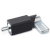 Ganter Normelemente Chiavistello a molla per saldatura, GN 722.1-14-20-A-ST, bullone diametro 14 x 14 mm