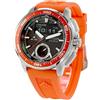 Citizen Orologio da uomo Citizen Promaster Marine Wave Tracker arancione JV3000-13E...