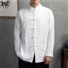 N/A Giacca Uniforme Uomo Tradizionale Cinese Kung Fu per tai Chi Cappotto