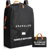 Bramble Borsa da Trasporto Passeggino Gemellare XL per Aereo Gate Check Nylon