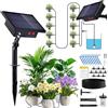 Irrigazione Automatica Solare, Kit Irrigazione a Goccia Con Timer, Impianto Irri