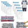 PUWOWYE 8 Pezzi Sacchetti Sottovuoto Vestiti Viaggio, Sacchi Sottovuoto