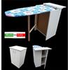 FRASM MOBILE TAVOLO ASSE DA STIRO LEGNO MULTIUSO CASA STIRARE BIANCO FRASSINATO 4 2025
