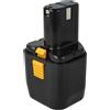 vhbw Batteria per Hitachi DH15D2 DH 15D2 DS 10DTA DS10DVA DS 10DVA DS10DTA 2,1Ah 12V