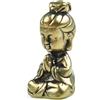 Statua Buddha in ottone statua in miniatura ornamento per decorazione per casa