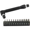 N/A T6-T40 Set di per punte per torx Magnetiche di Sicurezza 12pz con Cacciavite