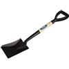 Draper, 15072, mini pala a punta arrotondata, con manico in legno, nero, 15073, 0V