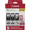 ‎Canon Canon Cartucce d'inchiostro originali PG-560XL x 2 / CL-561XL ad alta capacità,